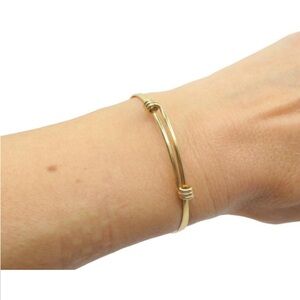 Minimalist Gold-Tone Bracelet
